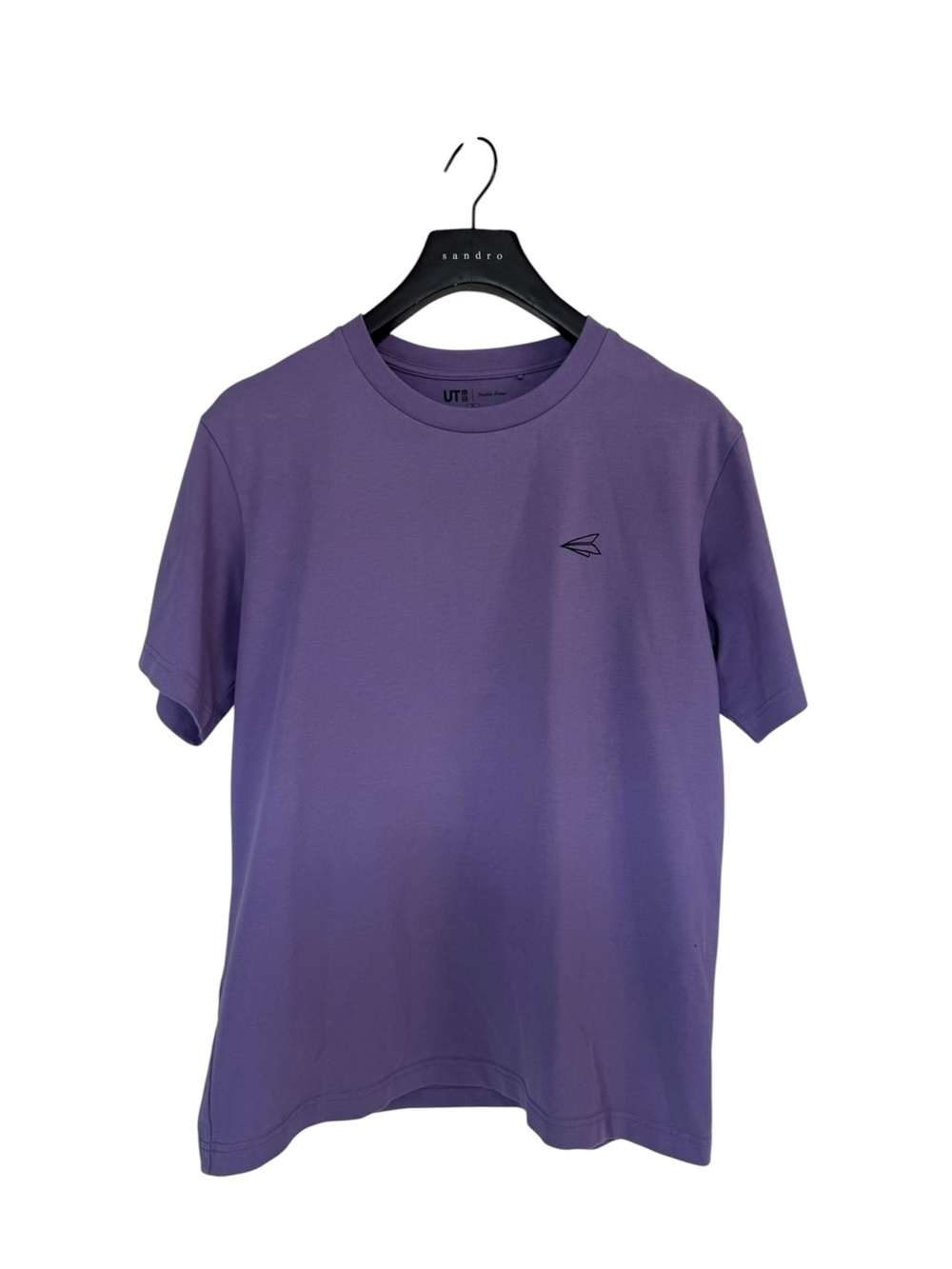Uniqlo Purple Crewneck Short Sleeve Tee